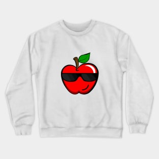 an apple cool Crewneck Sweatshirt